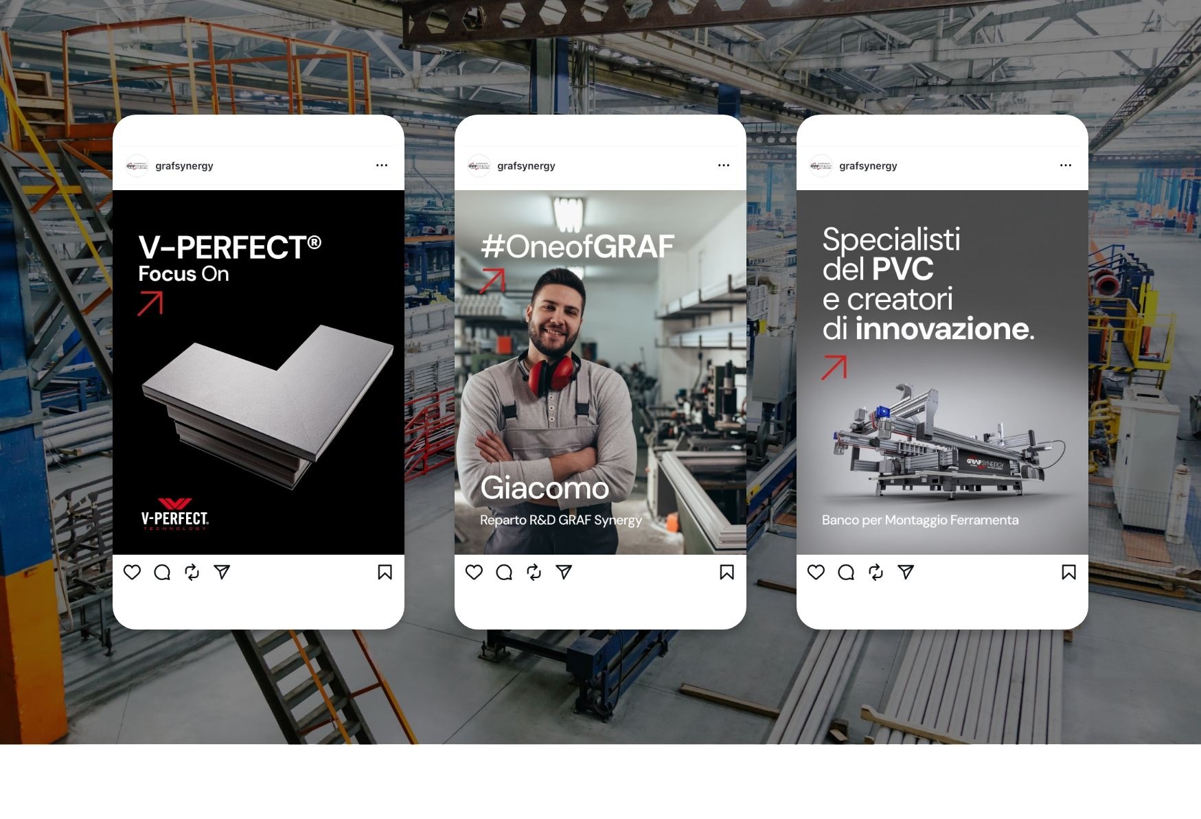 GRAFSYNERGY — contenuti per i social (TEAM99)