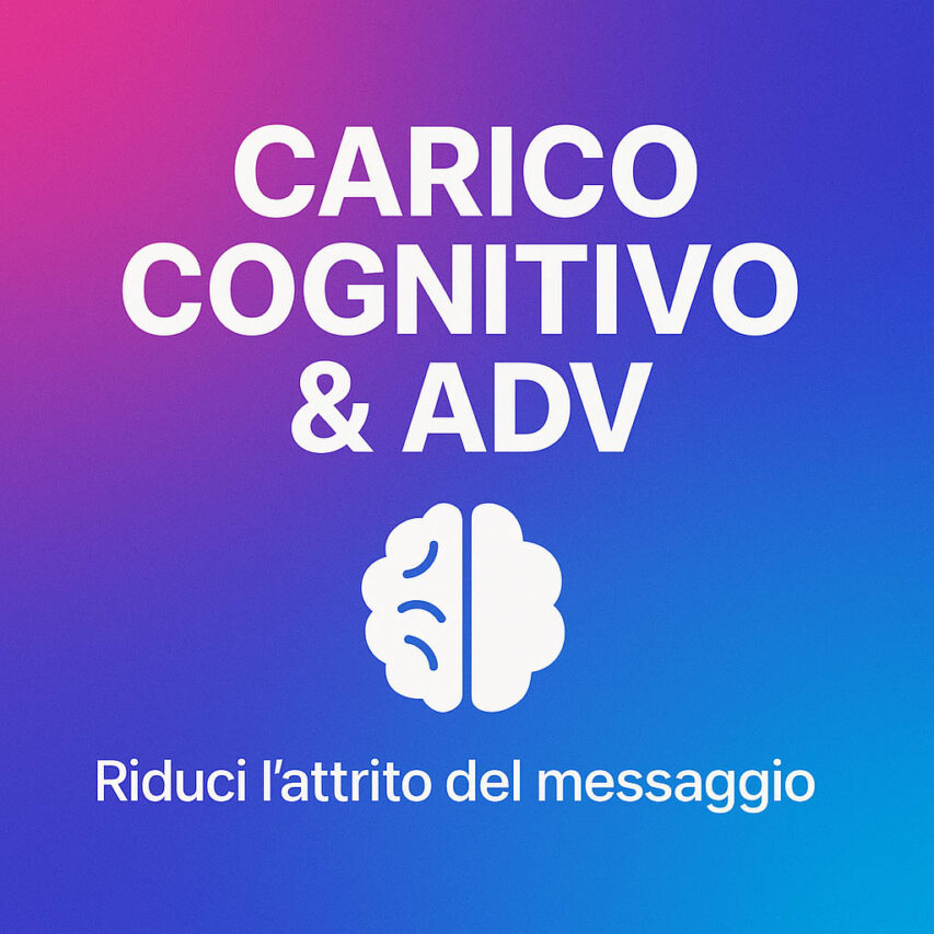 L’importanza del Carico Cognitivo nella Pubblicità